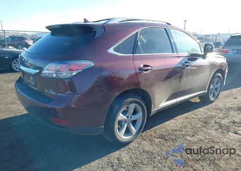 2013 Lexus Rx 350 z USA, uszkodzony, nr VIN 2T2BK1BA5DC158050
